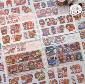 Stickers Adhesivo Dodojam 10 Piezas 2 Modelos