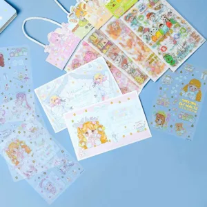 Pegatinas Kawaii Variados 5 Piezas 10 Modelos