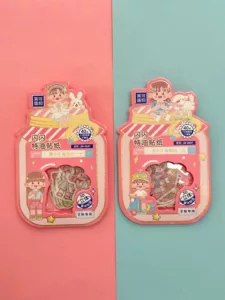 Set Stickers de Papel en Botella 20 Diseños