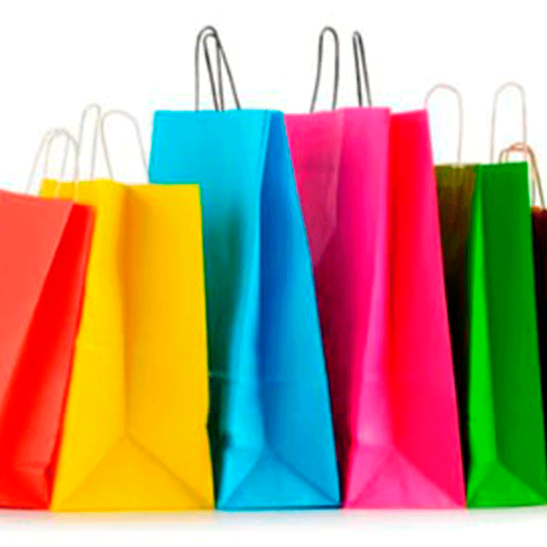 12 Unidades Bolsas de regalo de Papel de Colores