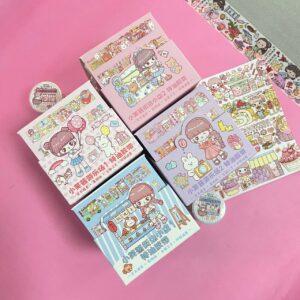 Cinta Decorativa Washi Tape Diversión 4 Modelos