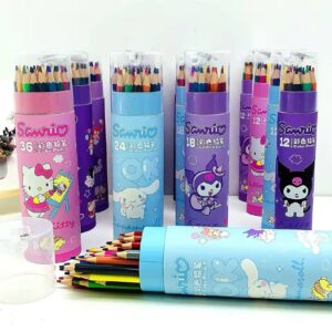 Lápices colores San Estuche cilíndrico 12 a 36