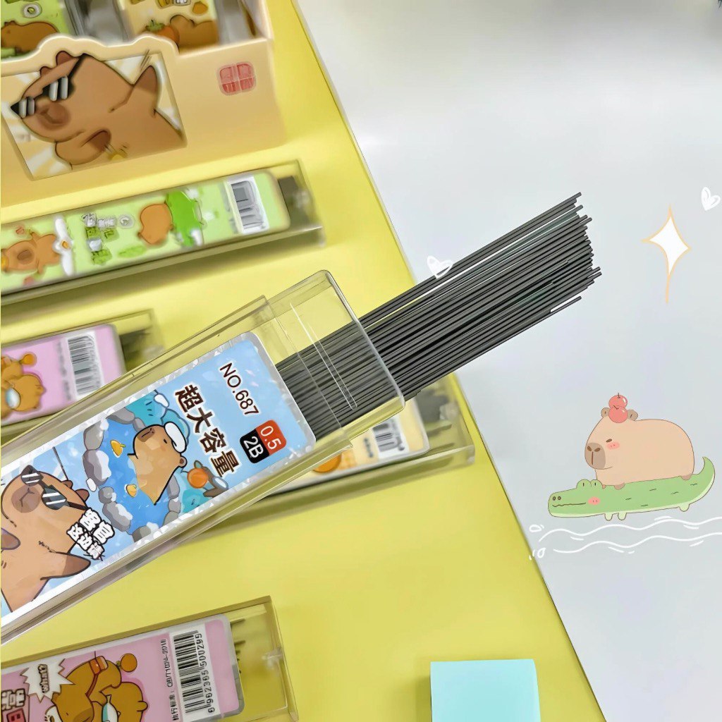Repuesto Grueso de Tinta Mina de Capybara, 0.7mm y 0.5mm - Imagen 2