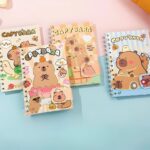 Libreta con Espiral y Broche de Capybara