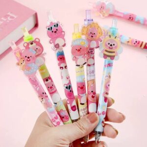 Lápices de cerdito Rosado Caja de 48 Piezas