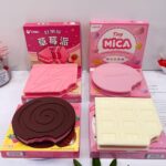 Mini Libreta con Aroma de Galleta y Chocolate