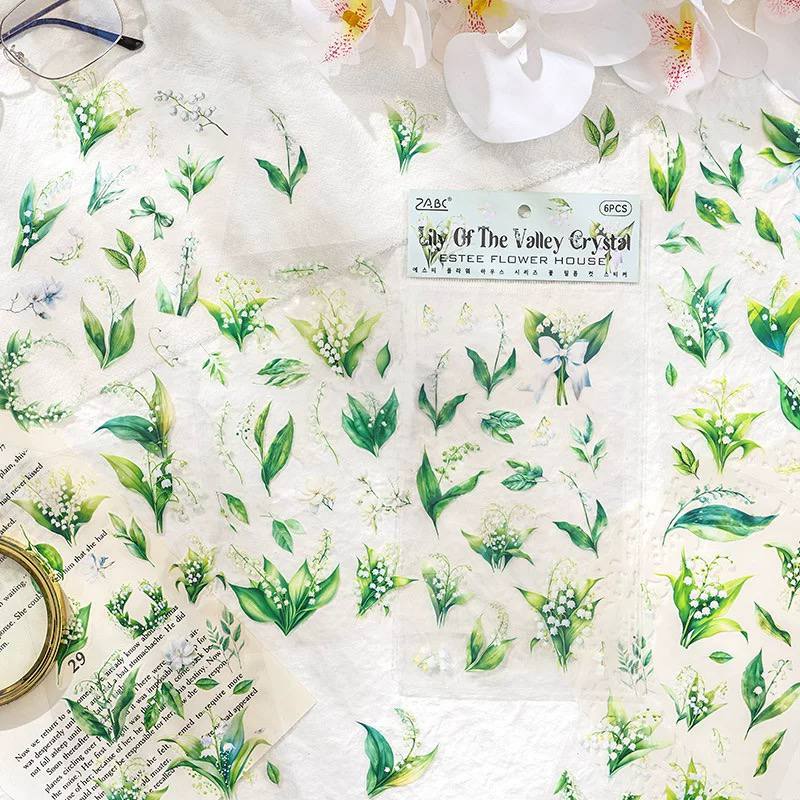 Sticker Transparente de Flores - Imagen 3