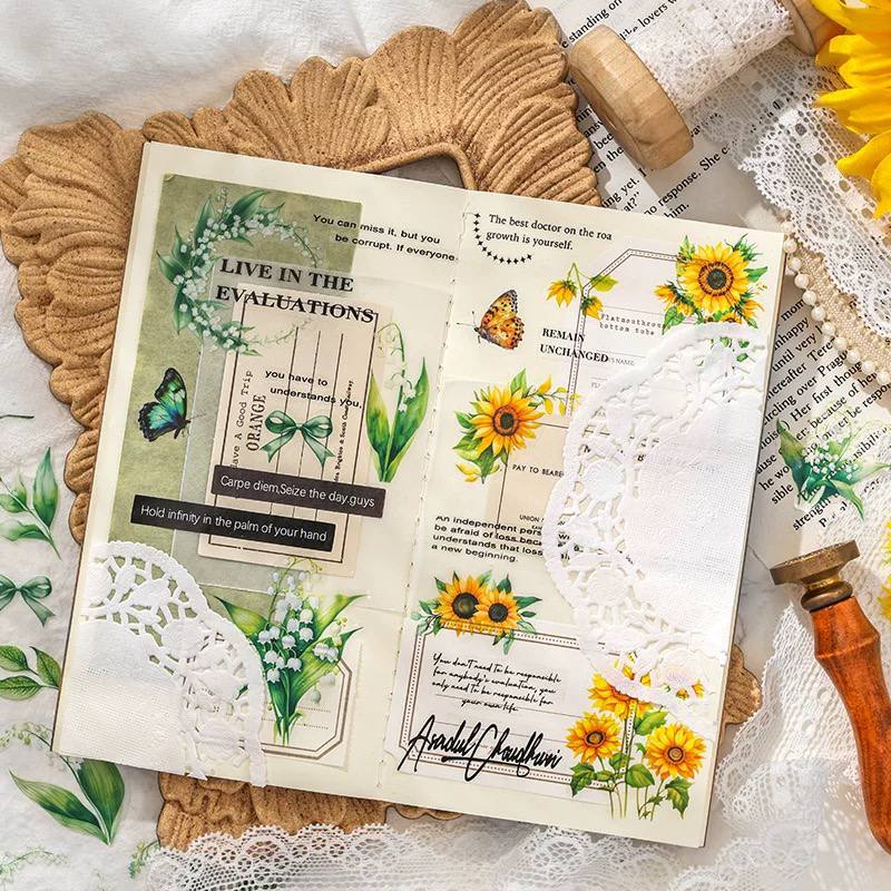 Sticker Transparente de Flores - Imagen 4